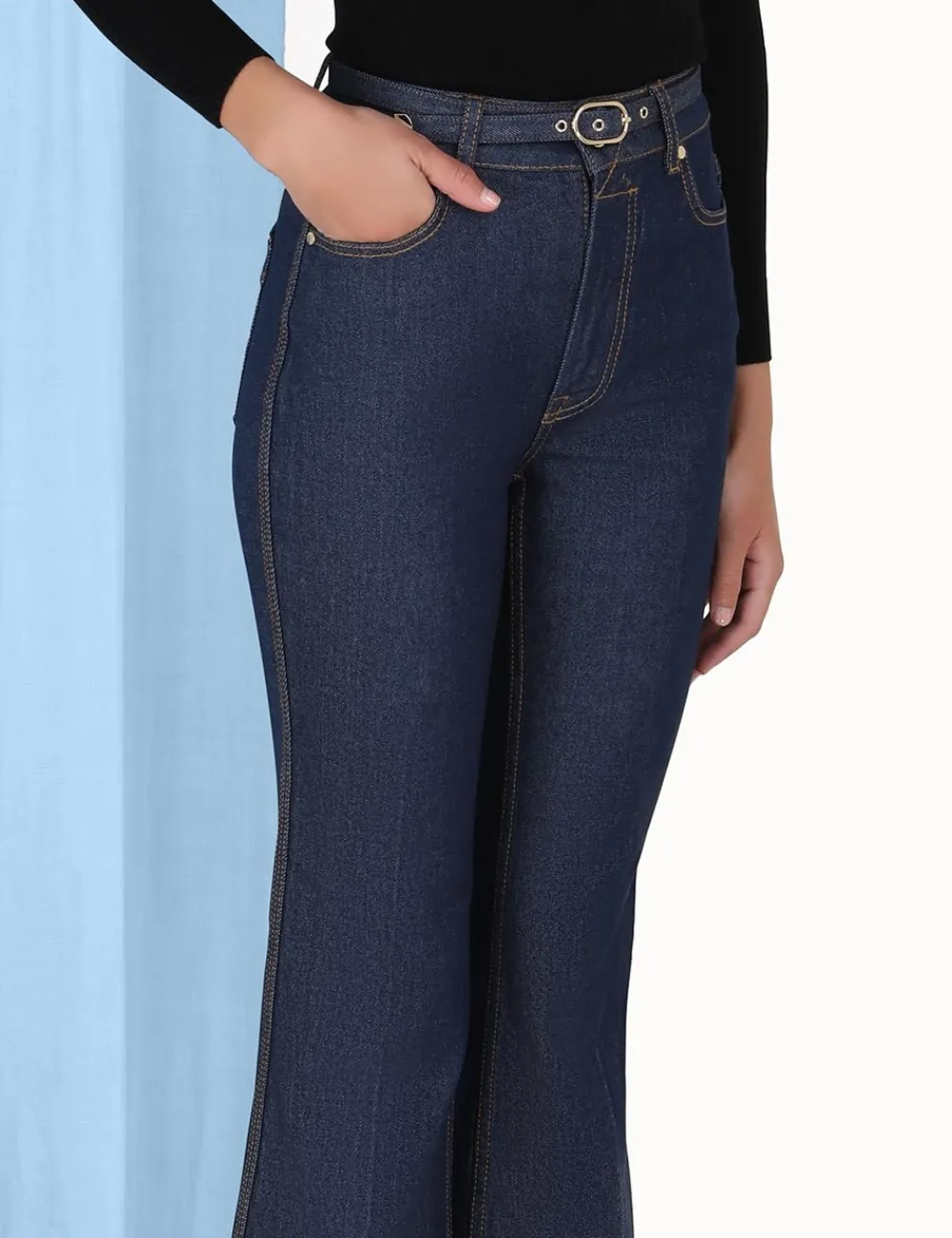 ZIMMERMANN Cropped Flare Jean-Women Denim