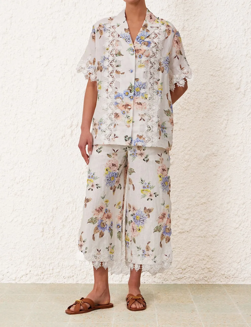 ZIMMERMANN Applique Culottes-Women Clothing