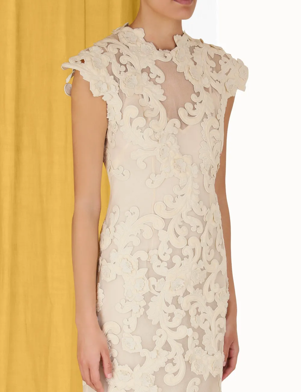 ZIMMERMANN Sensory Motif Gown-Women Dresses