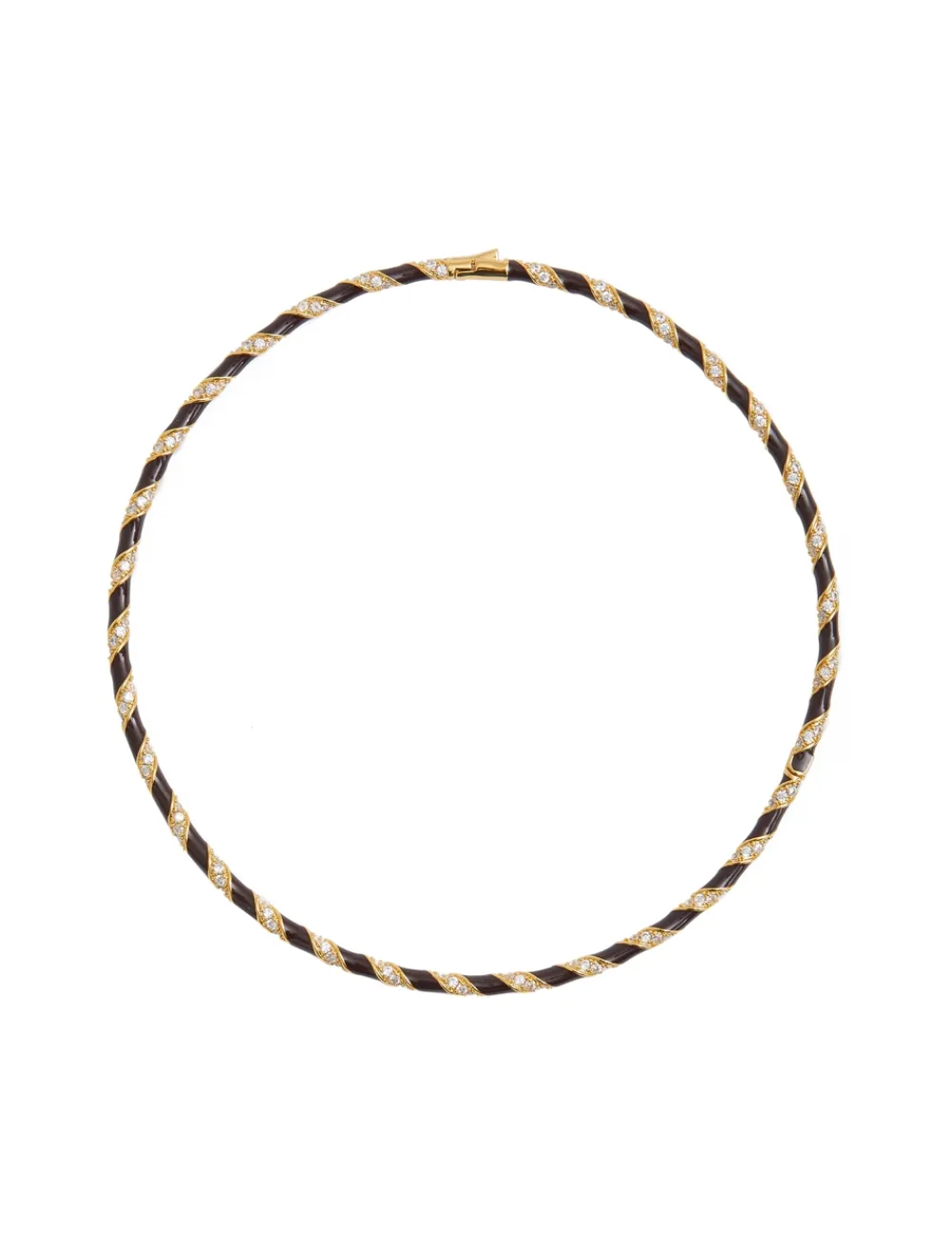 ZIMMERMANN Candy Stripe Pave Choker-Women Accessories