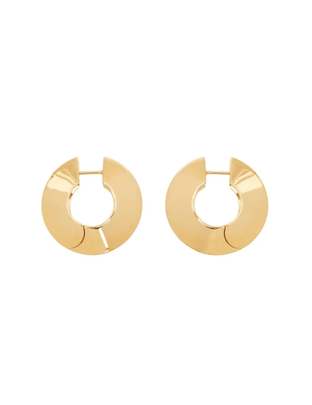 ZIMMERMANN Triangle Section Hoop Earrings-Women Accessories