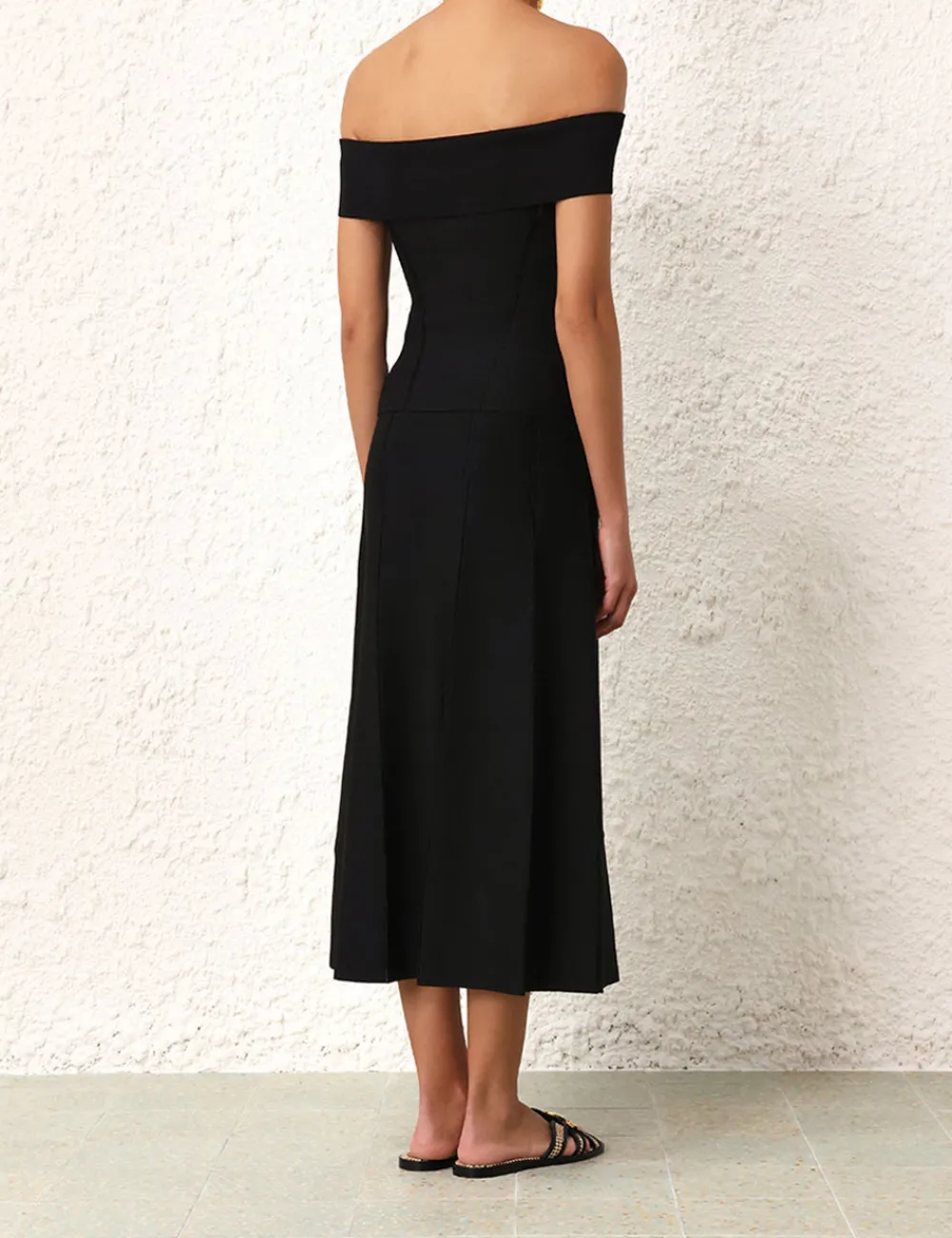 ZIMMERMANN Matchmaker Knit Panelled Skirt-Women Knitwear