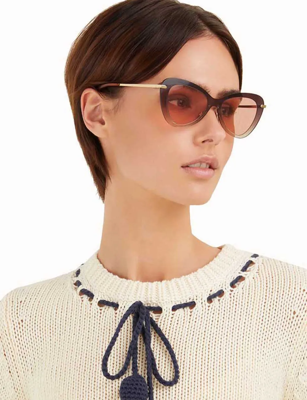 ZIMMERMANN Rhythmic Bold Mask-Women Sunglasses