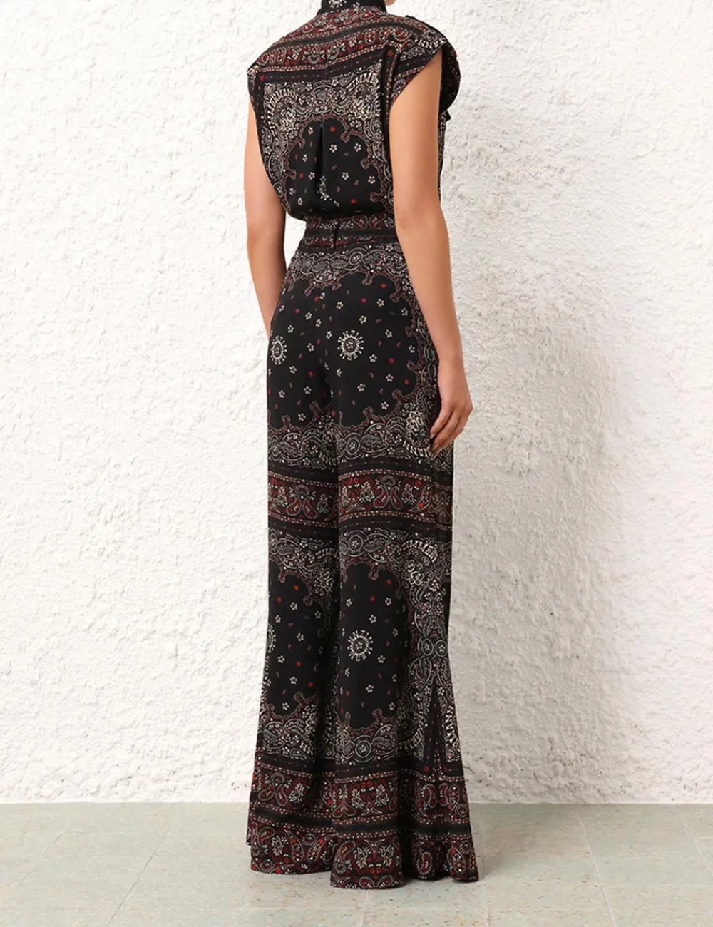 ZIMMERMANN Double Tuck Pant-Women Clothing