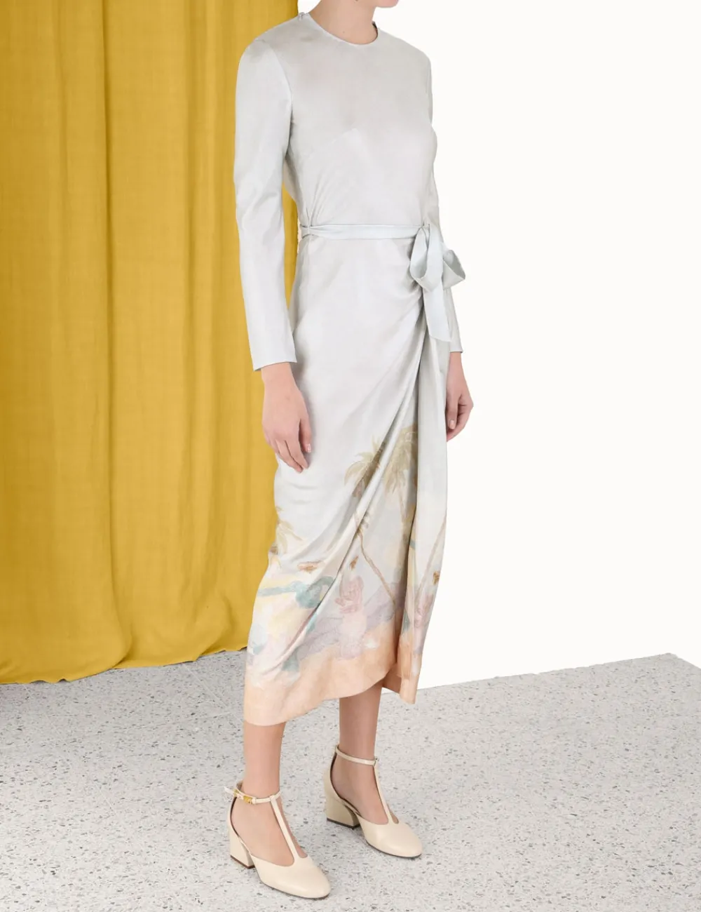 ZIMMERMANN Sensory Drape Dress-Women Dresses