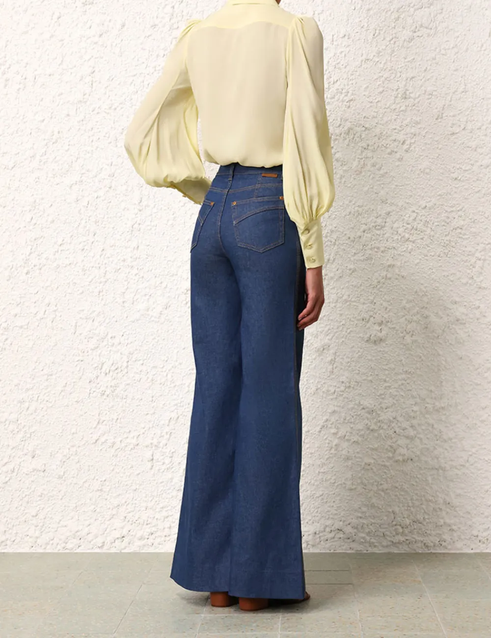 ZIMMERMANN Blouson Shirt-Women Clothing