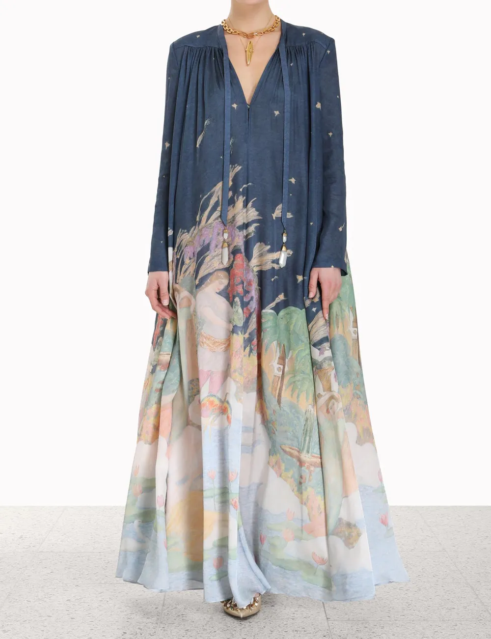 ZIMMERMANN Lyrical Sheath Dress-Women Dresses