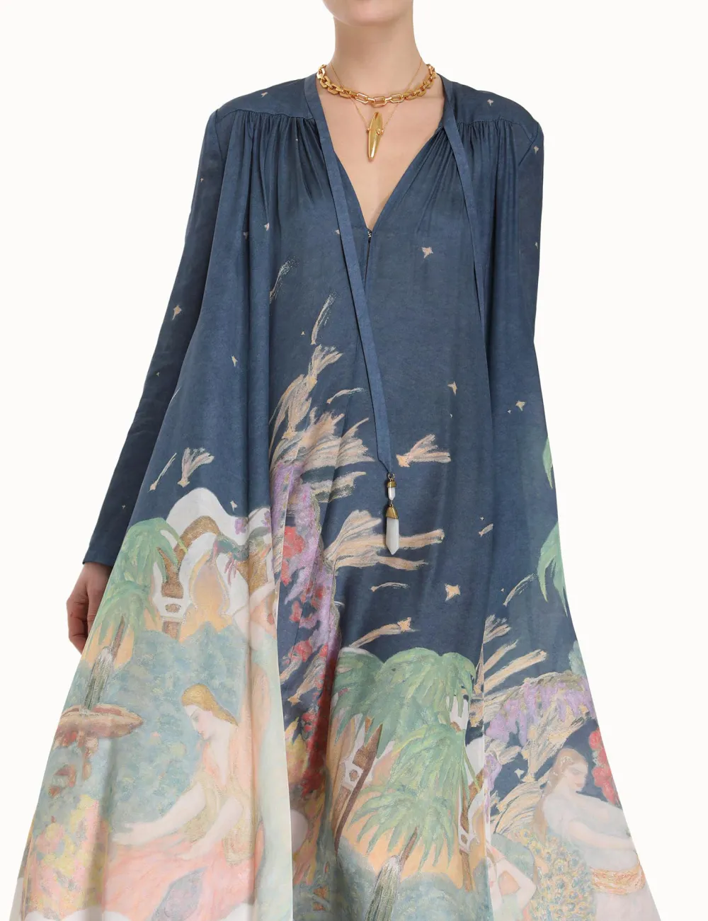 ZIMMERMANN Lyrical Sheath Dress-Women Dresses