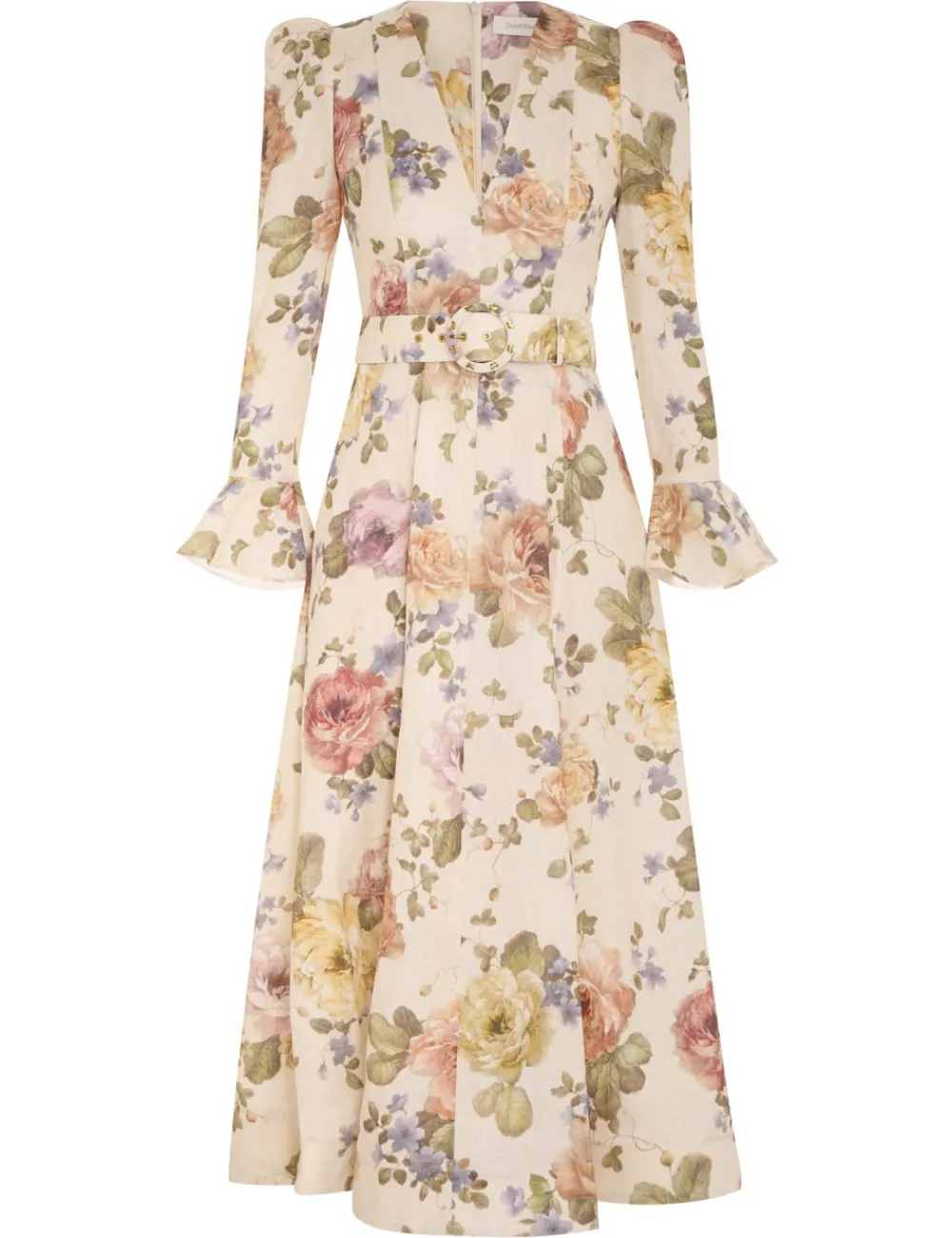 ZIMMERMANN Luminosity Midi Dress-Women Dresses
