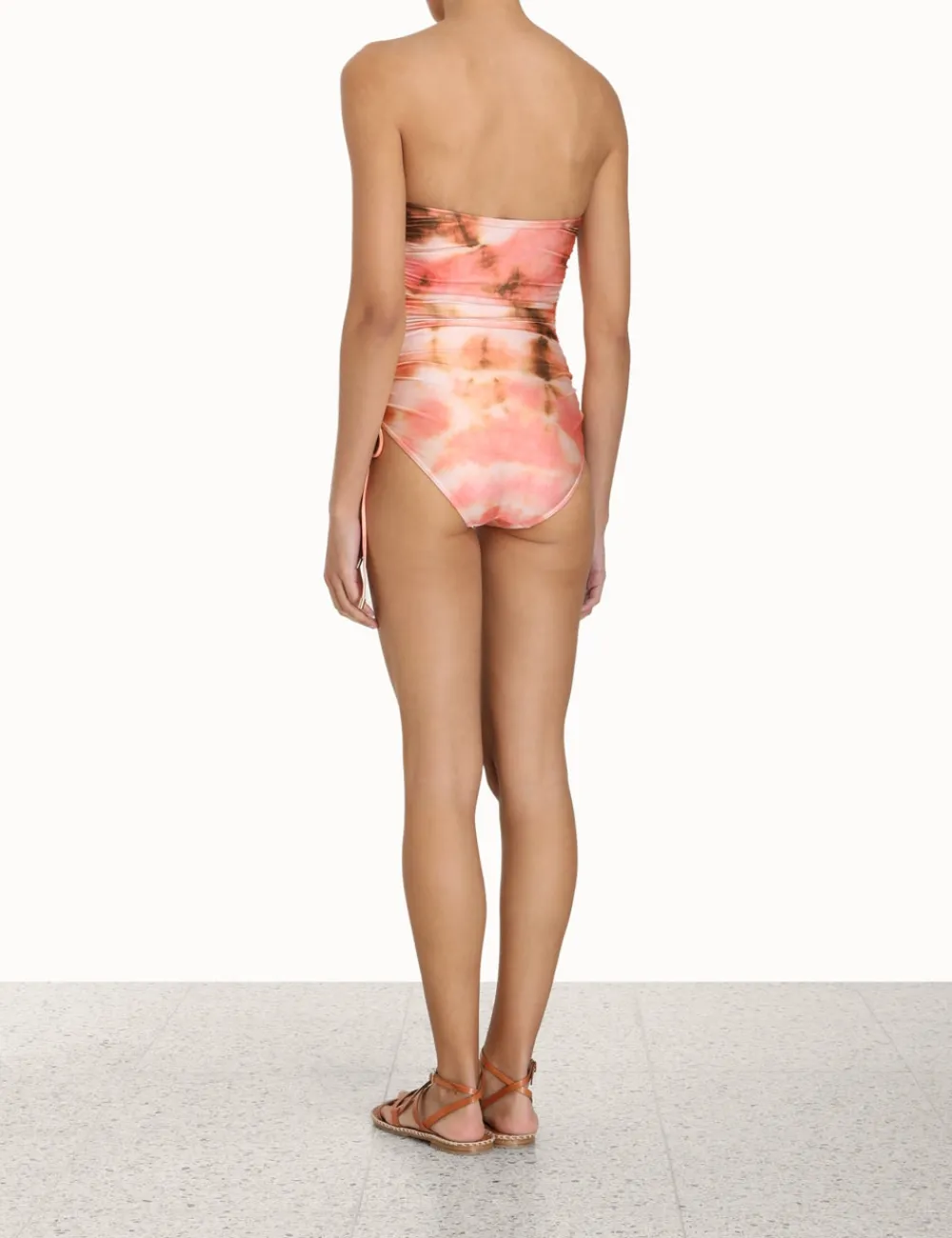 ZIMMERMANN Vacay Ruched Side 1Pc-Women One Pieces