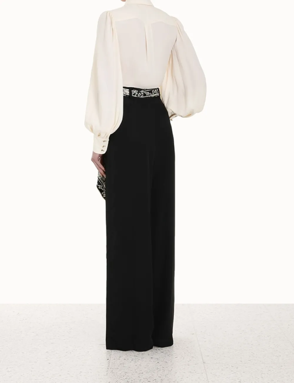 ZIMMERMANN Wide Leg Pant-Women Clothing