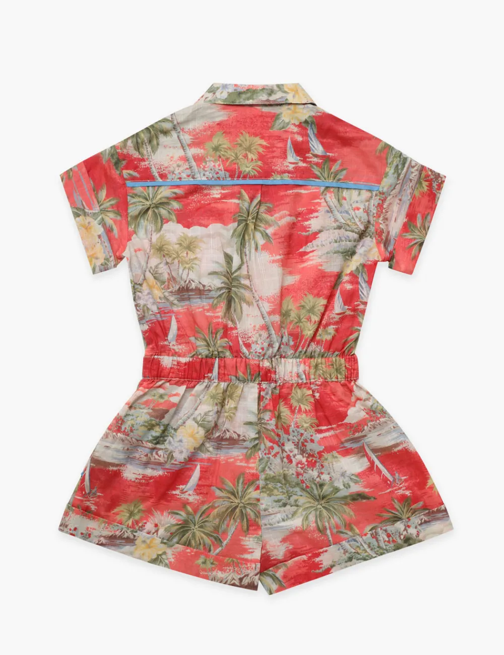 ZIMMERMANN Alight Pocket Detail Playsuit-Women Clothing