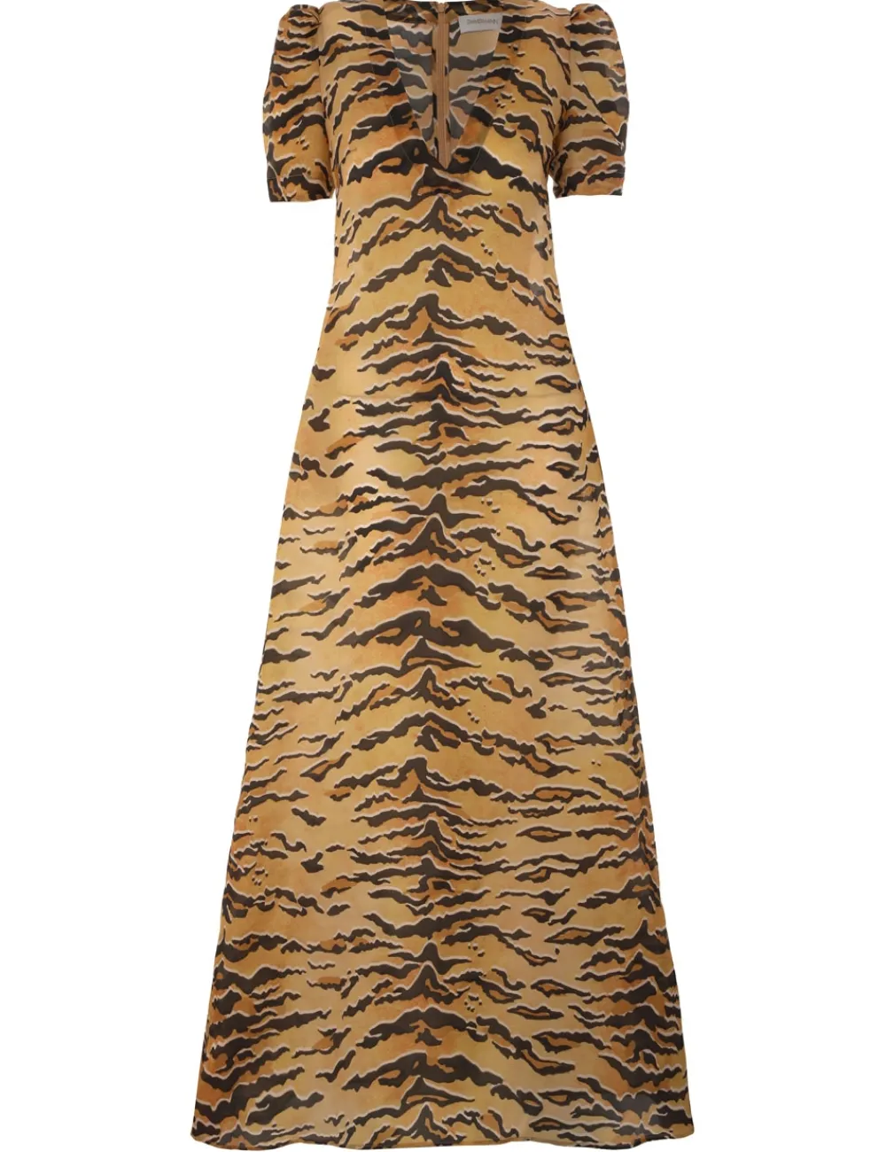 ZIMMERMANN Matchmaker Short Sleeve Maxi-Women Dresses