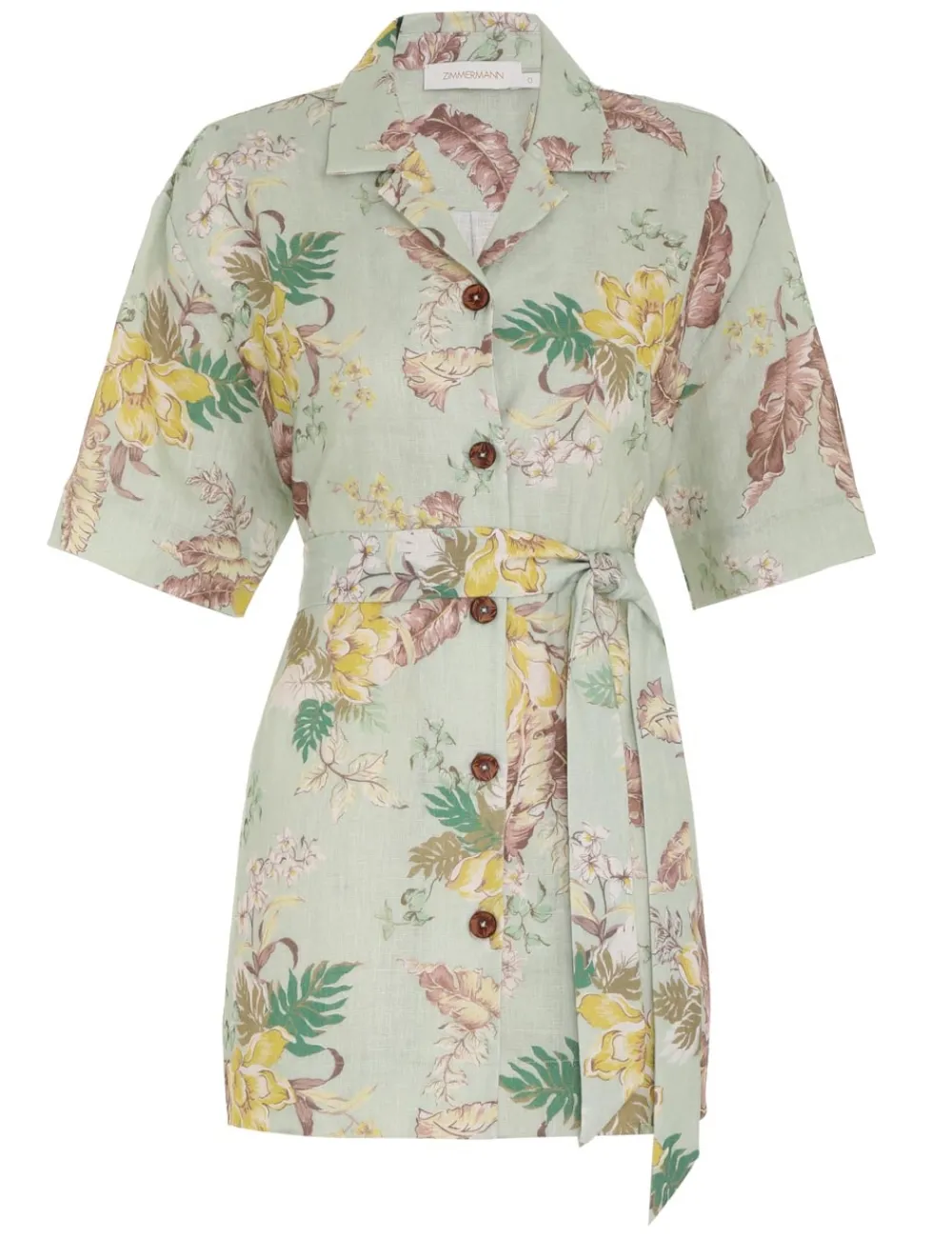 ZIMMERMANN Matchmaker Oversized Shirt-Women Tops