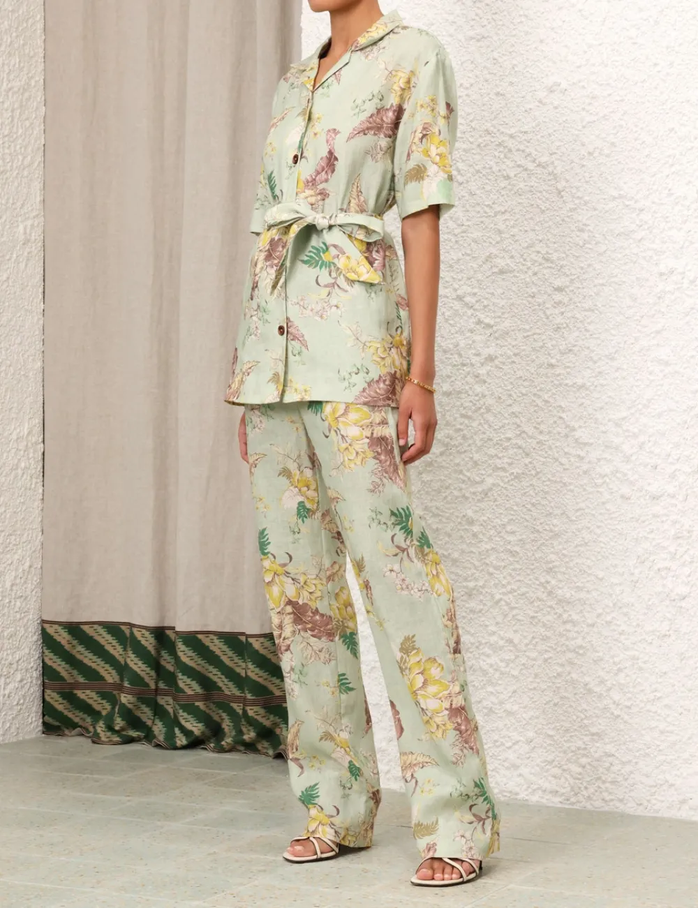 ZIMMERMANN Matchmaker Oversized Shirt-Women Tops