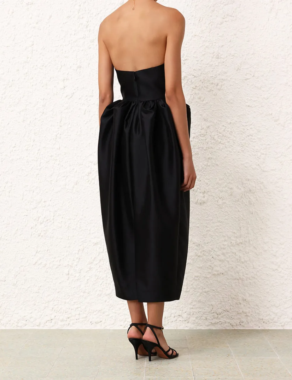 ZIMMERMANN Matchmaker Bustier Midi Dress-Women Dresses