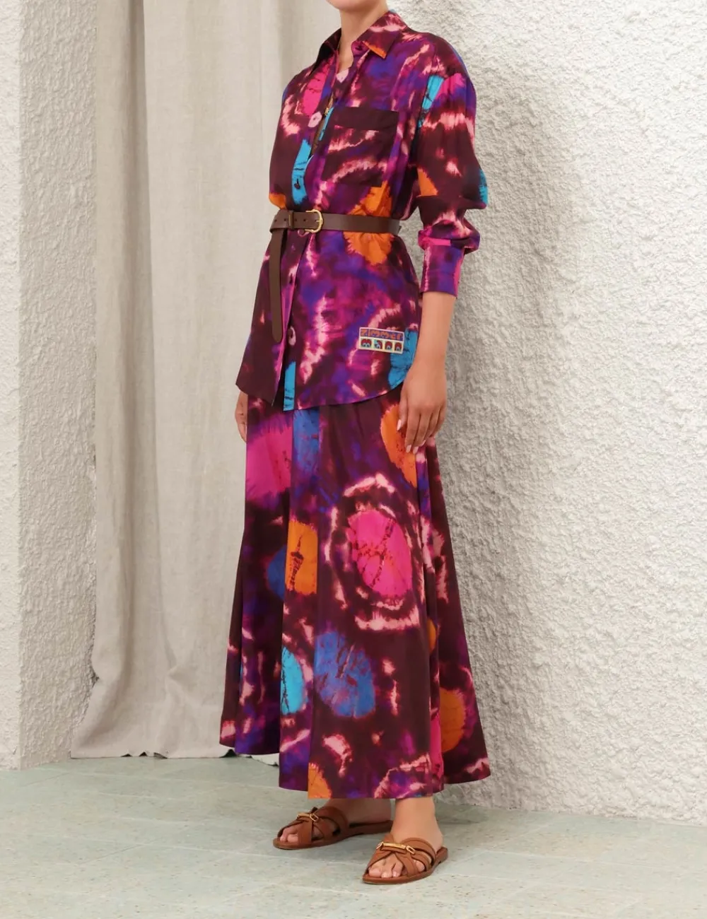 ZIMMERMANN Acadian Relaxed Shirt-Women Tops