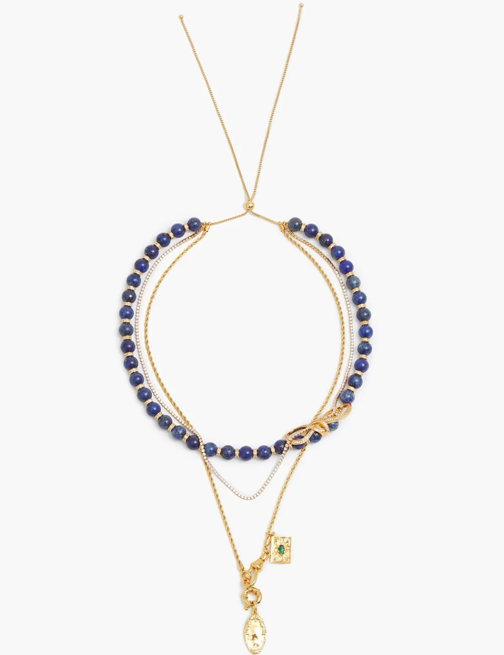 ZIMMERMANN Tangled Collage Chain Necklace-Women Chains