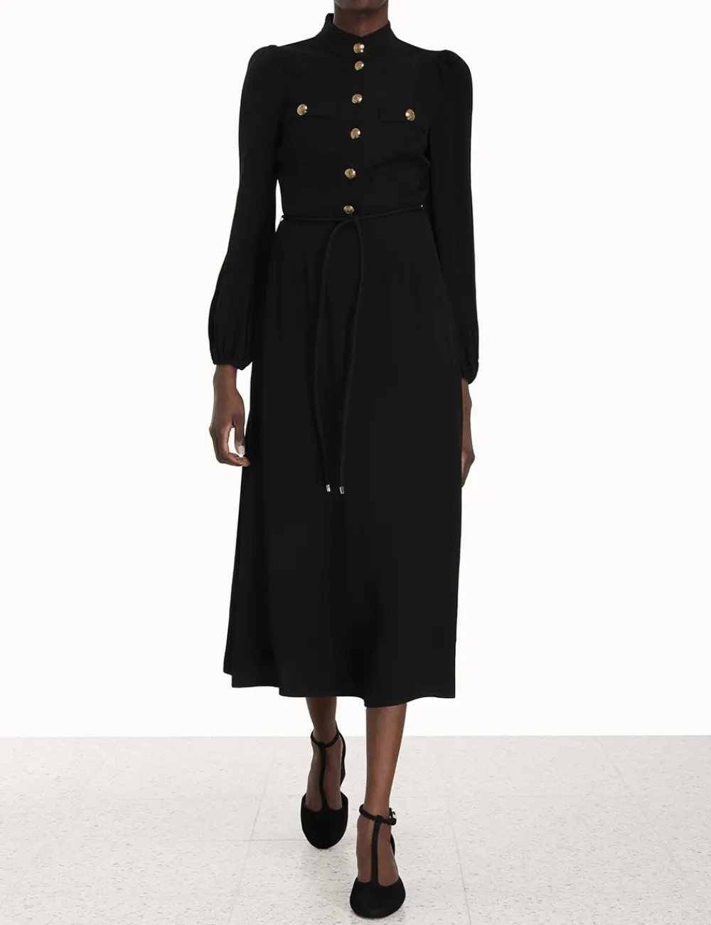 ZIMMERMANN Utility Midi Dress-Women Dresses