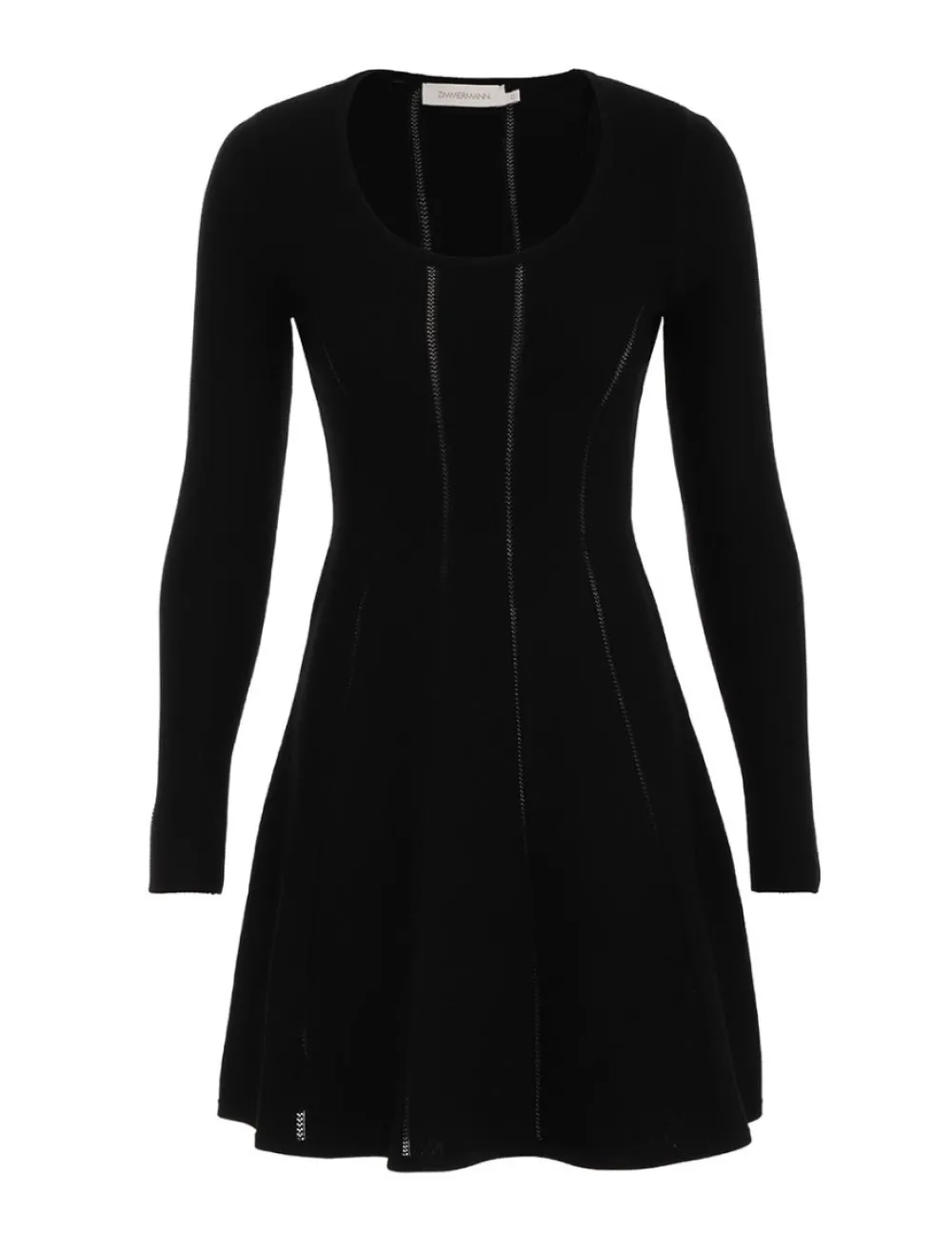 ZIMMERMANN Luminosity Knit Panelled Mini-Women Knitwear