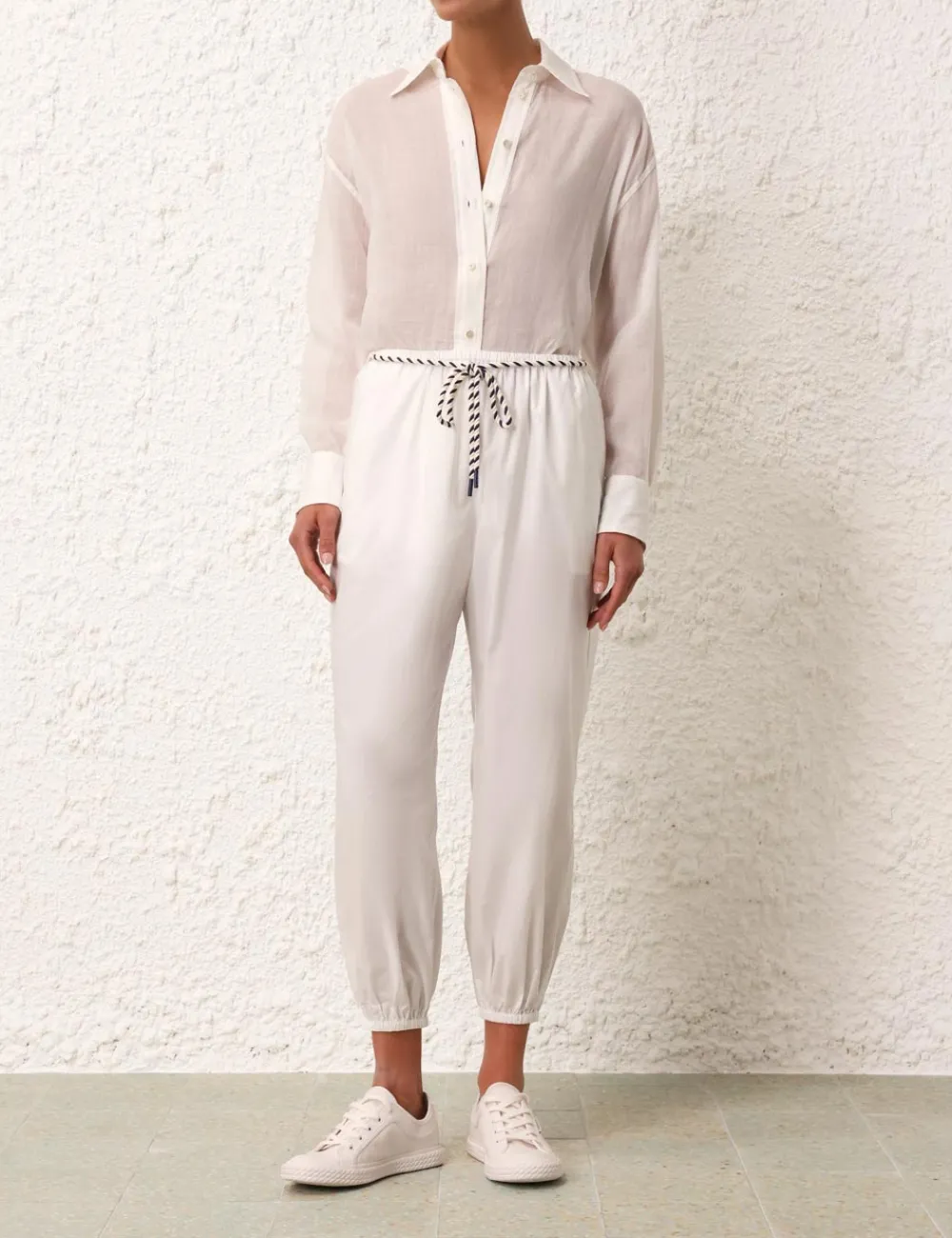 ZIMMERMANN Alight Relaxed Shirt-Women Clothing