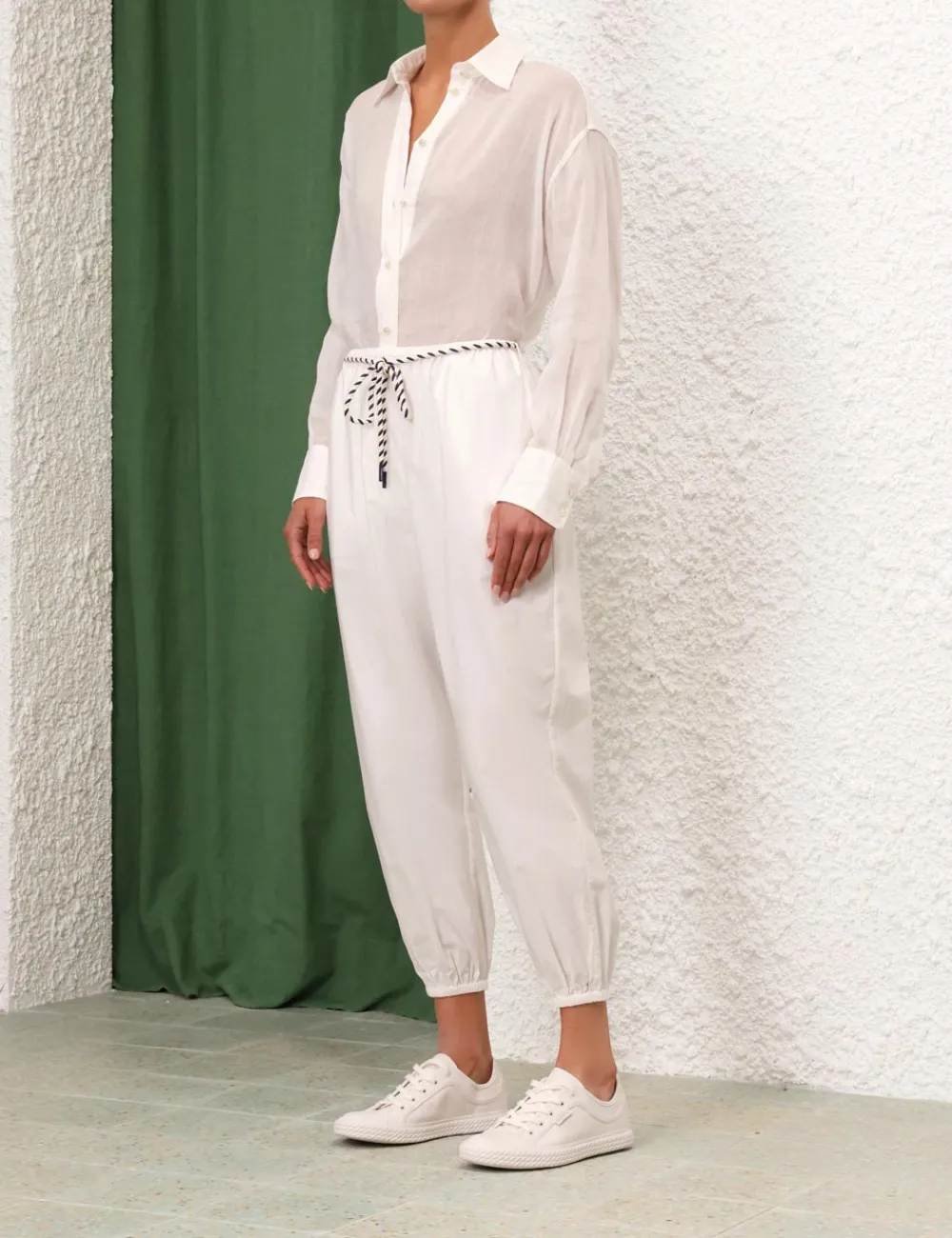 ZIMMERMANN Alight Relaxed Shirt-Women Clothing