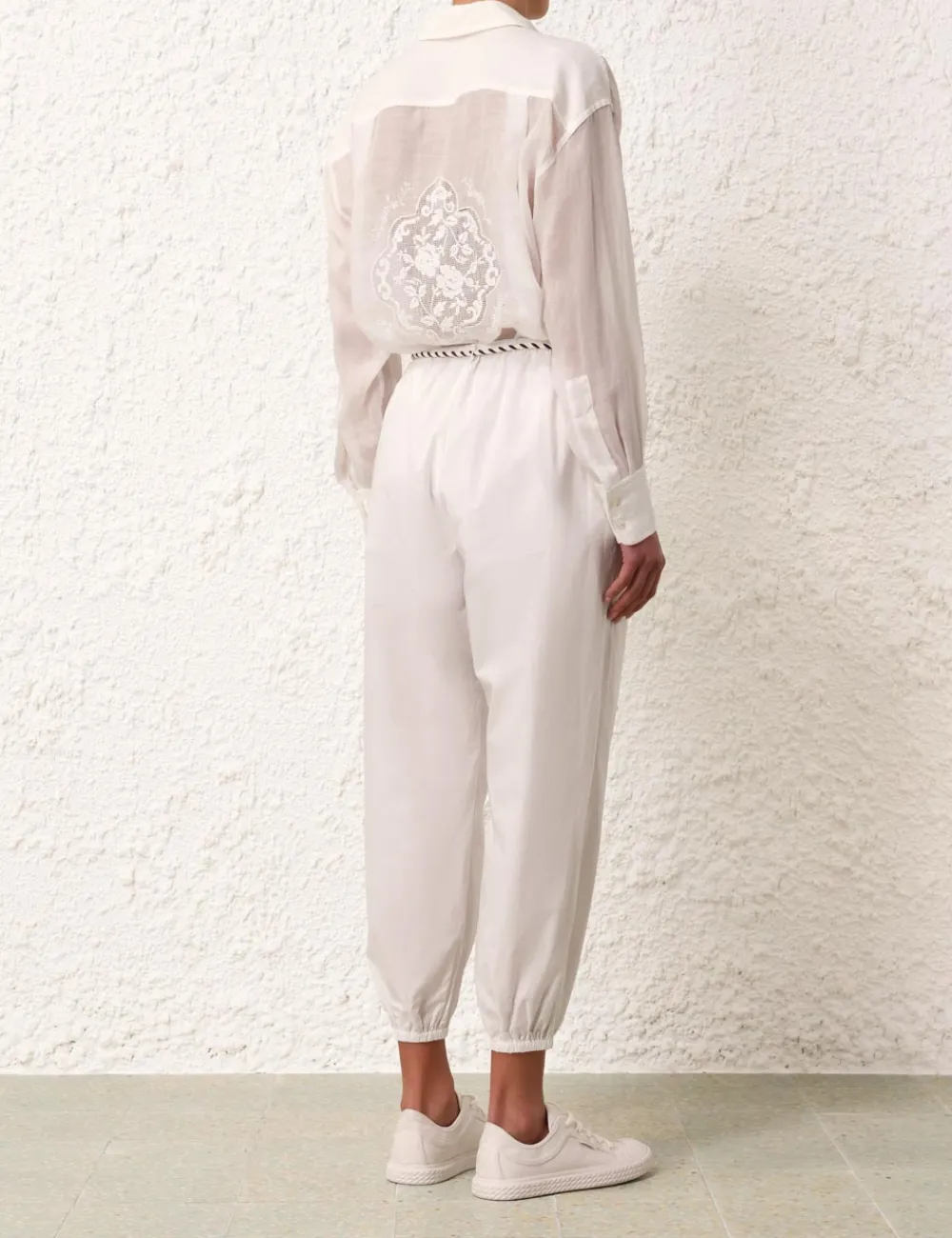 ZIMMERMANN Alight Relaxed Shirt-Women Clothing