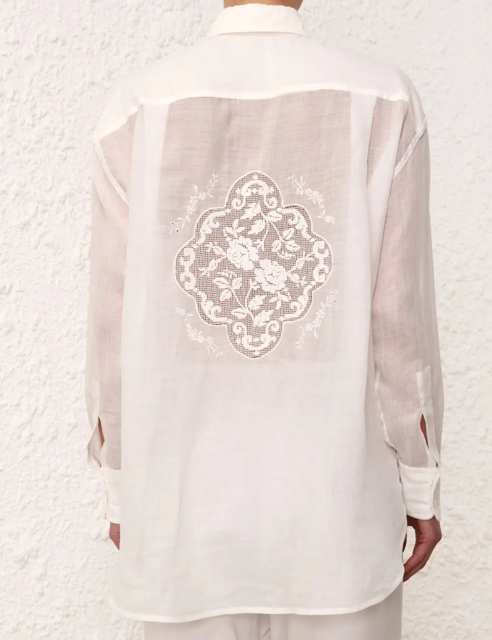 ZIMMERMANN Alight Relaxed Shirt-Women Clothing