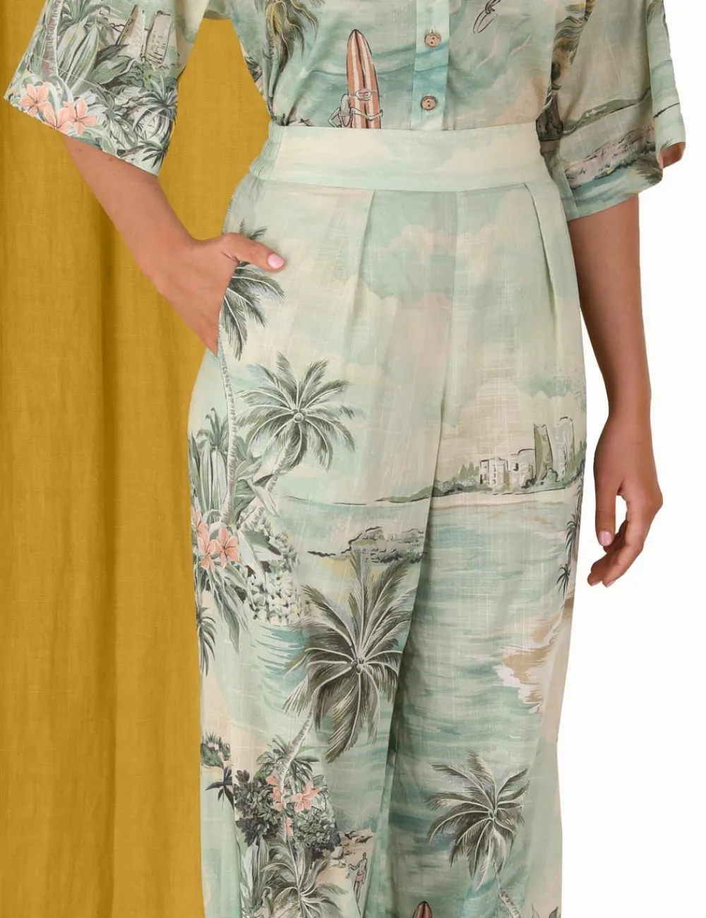 ZIMMERMANN Vacay Tied Track Pant-Women Shorts & Pants