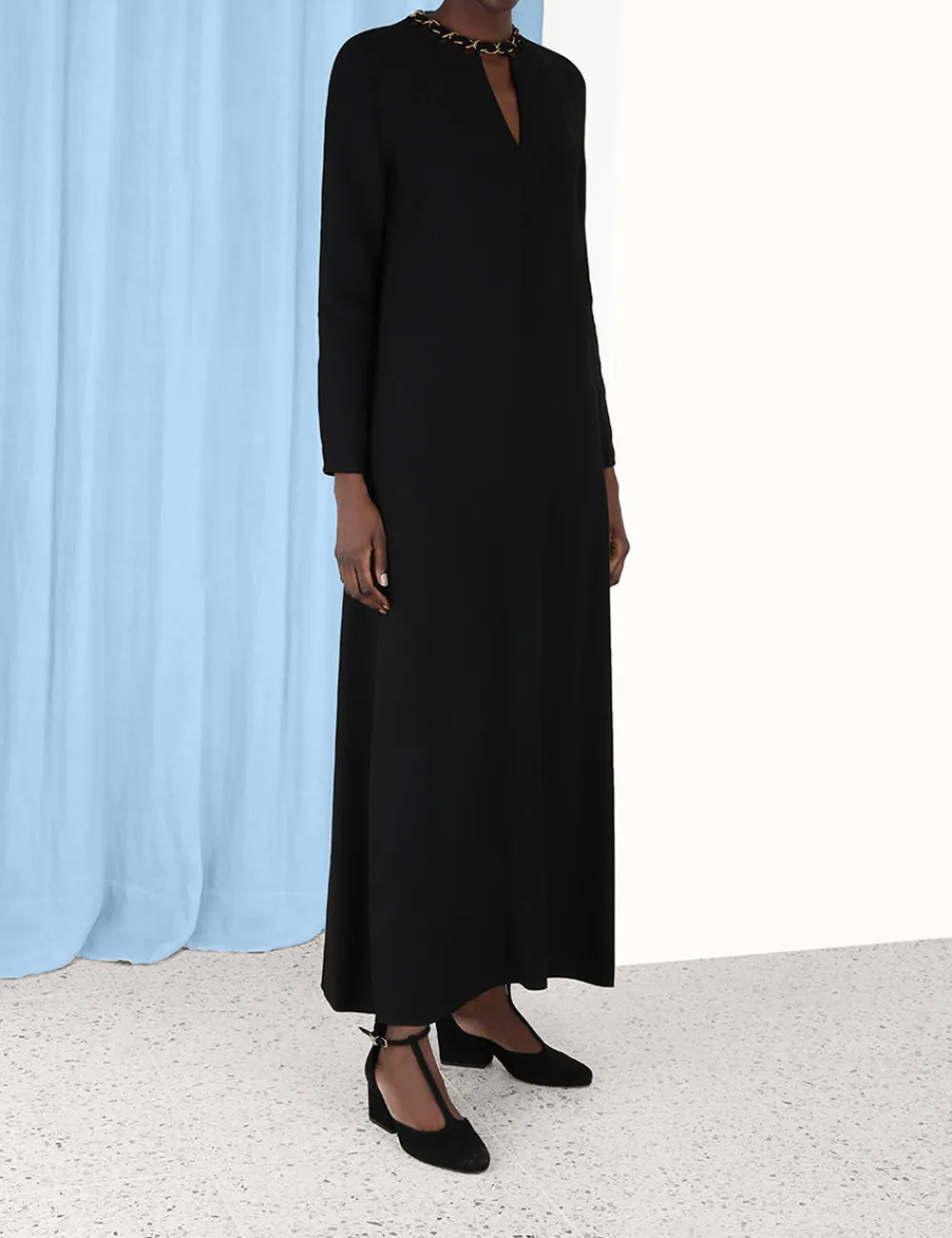 ZIMMERMANN Chain Embellished Maxi-Women Dresses