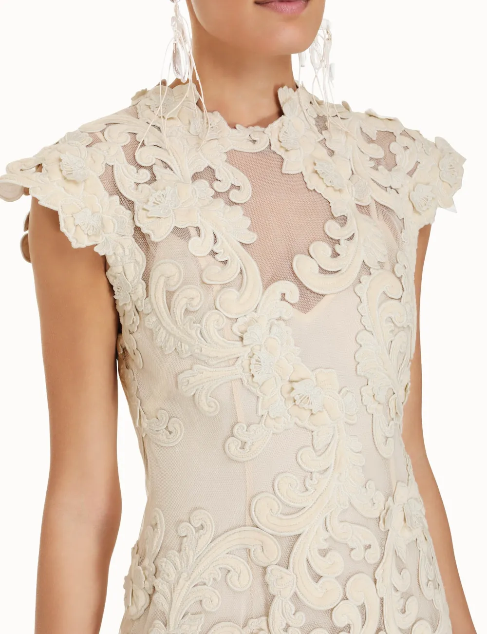 ZIMMERMANN Sensory Motif Gown-Women Luminosity