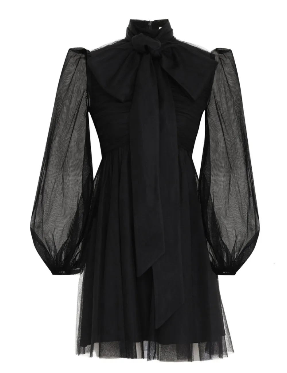 ZIMMERMANN Tulle Mini Dress-Women Clothing