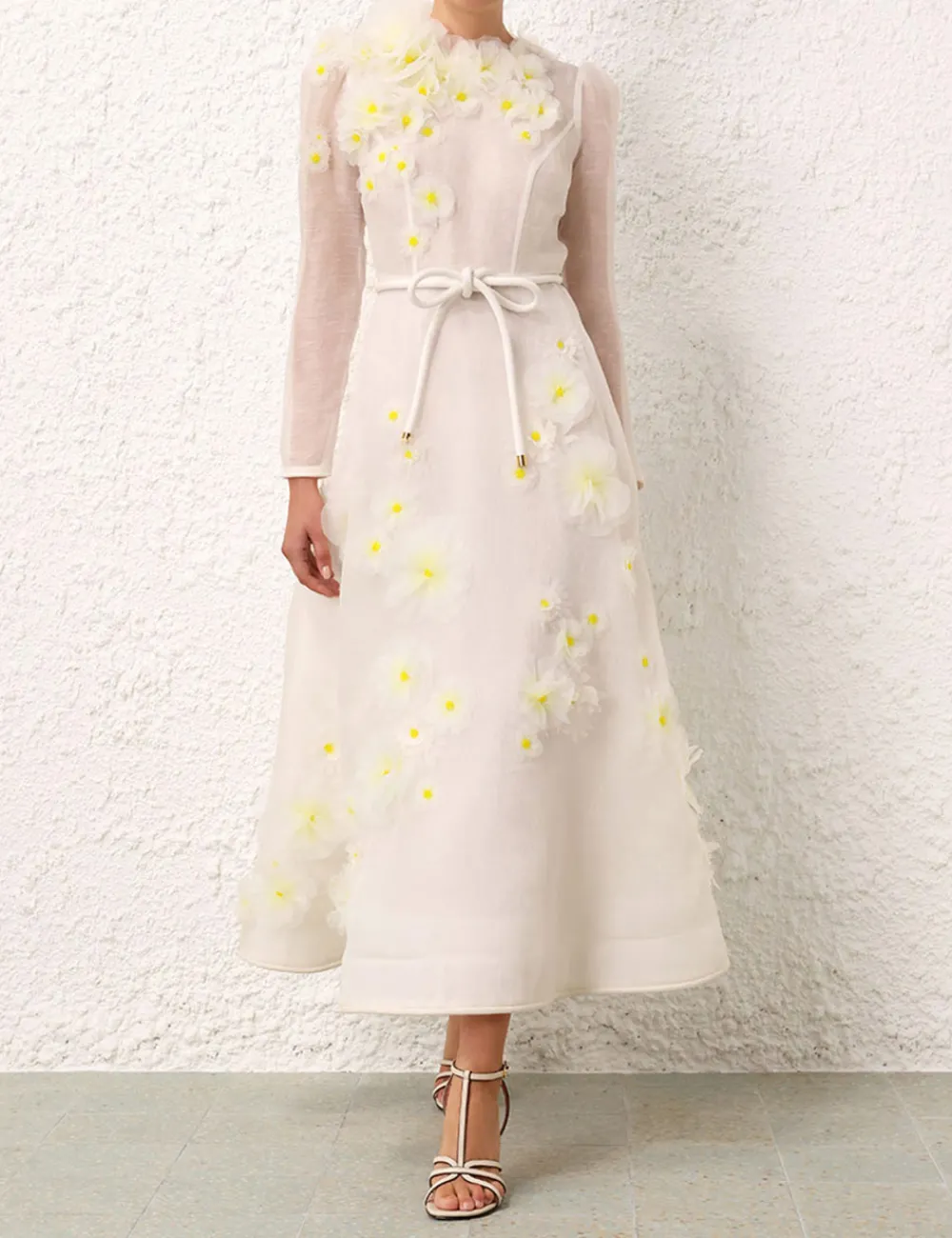 ZIMMERMANN Matchmaker Daisy Midi Dress-Women Dresses