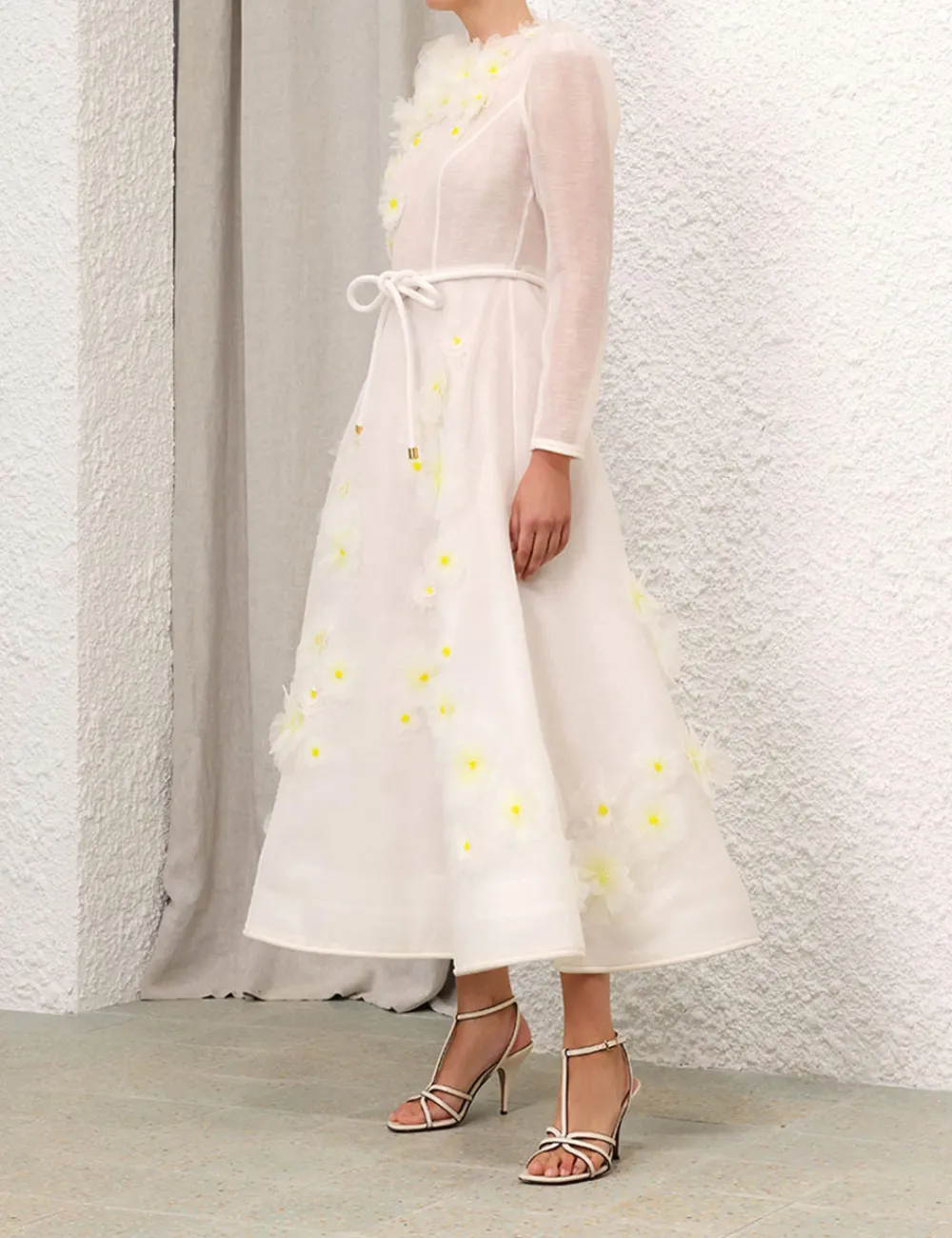 ZIMMERMANN Matchmaker Daisy Midi Dress-Women Dresses