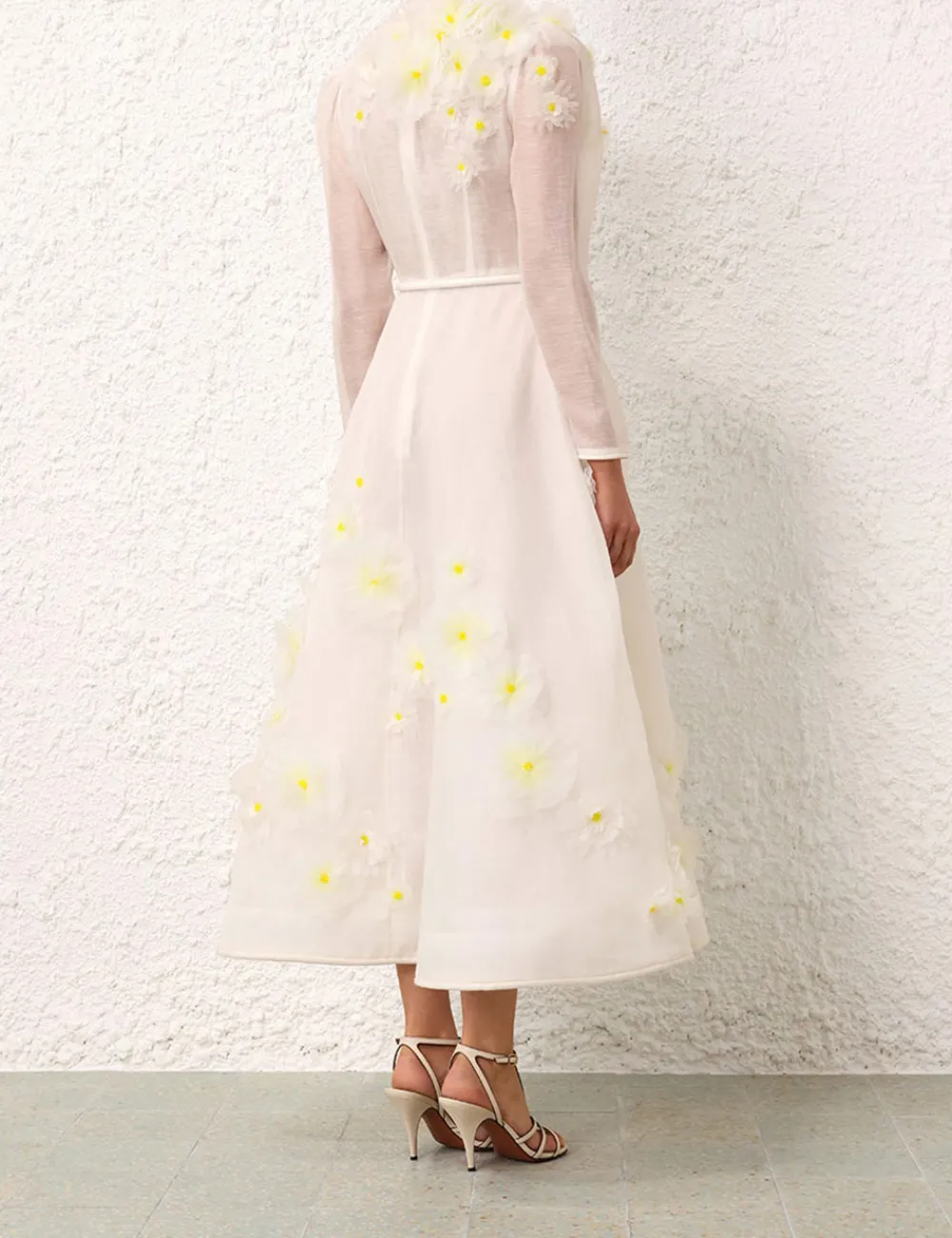 ZIMMERMANN Matchmaker Daisy Midi Dress-Women Dresses