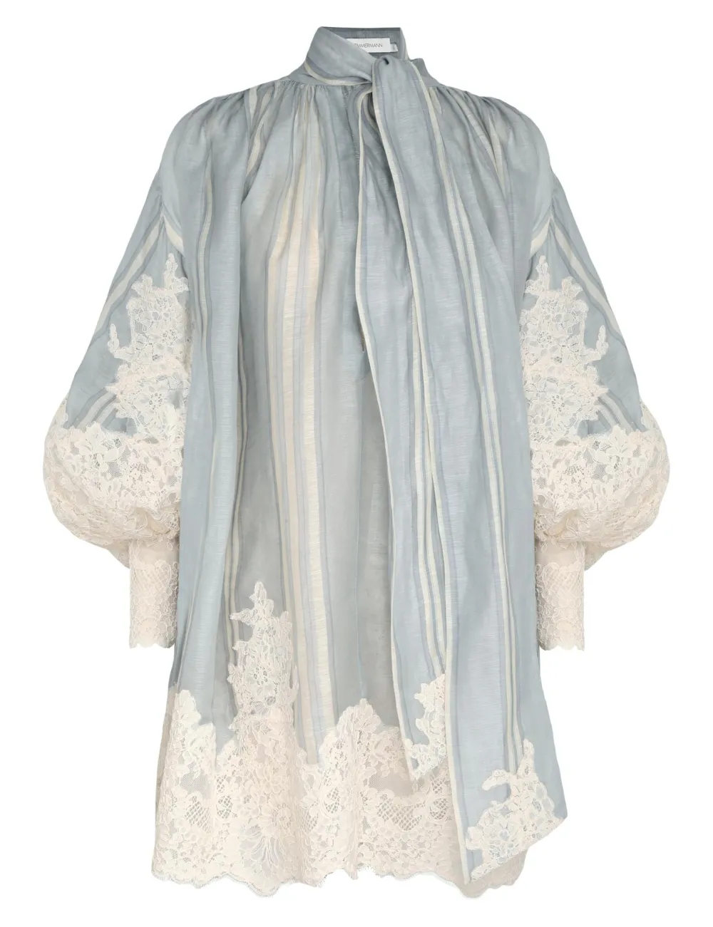 ZIMMERMANN Lyrical Lace Edge Tie Mini-Women Luminosity