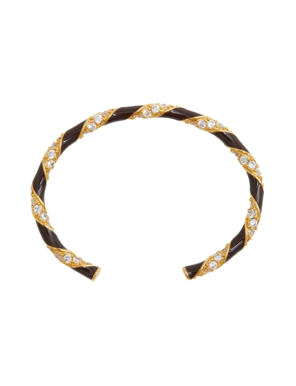 ZIMMERMANN Candy Stripe Pave Cuff-Women Accessories