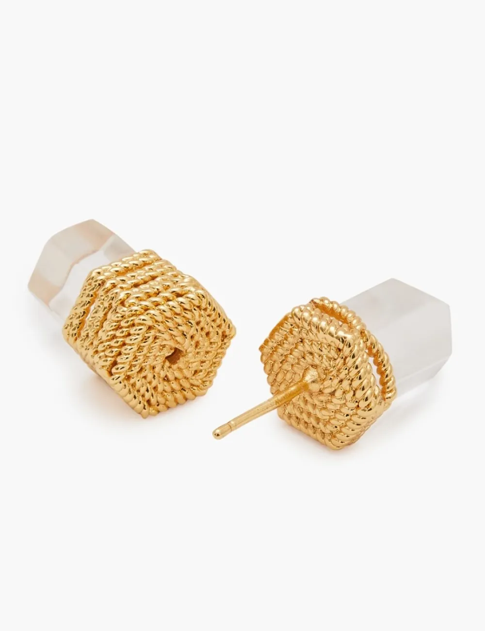 ZIMMERMANN Crystal Quartz Studs Earrings-Women Luminosity
