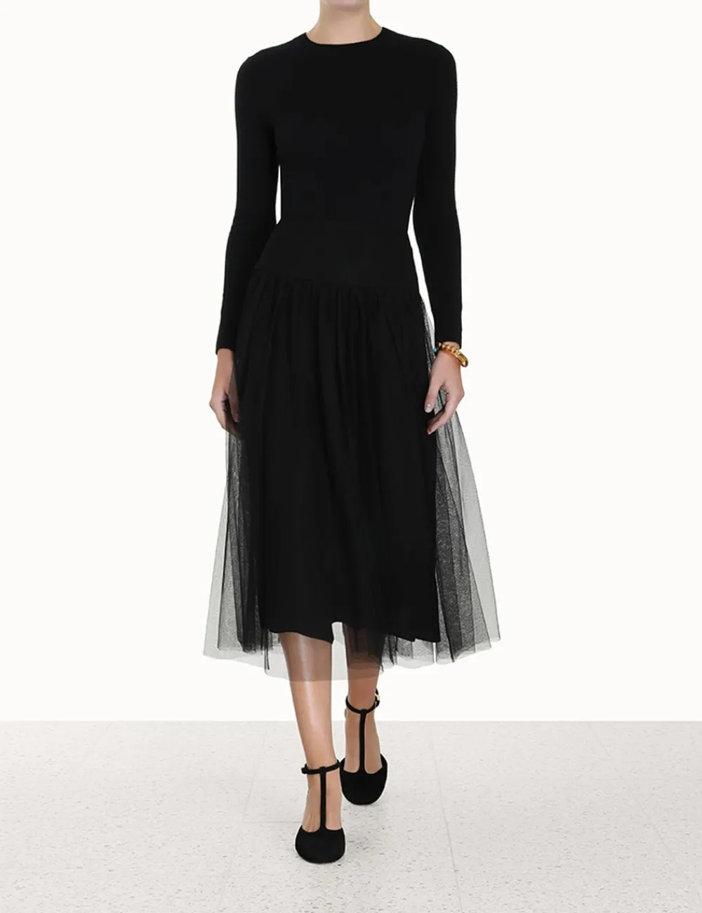 ZIMMERMANN Tulle Skirt-Women Skirts