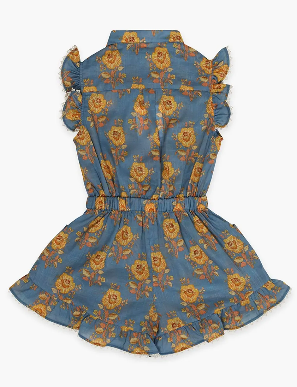 ZIMMERMANN Junie Frill Playsuit-Women Clothing