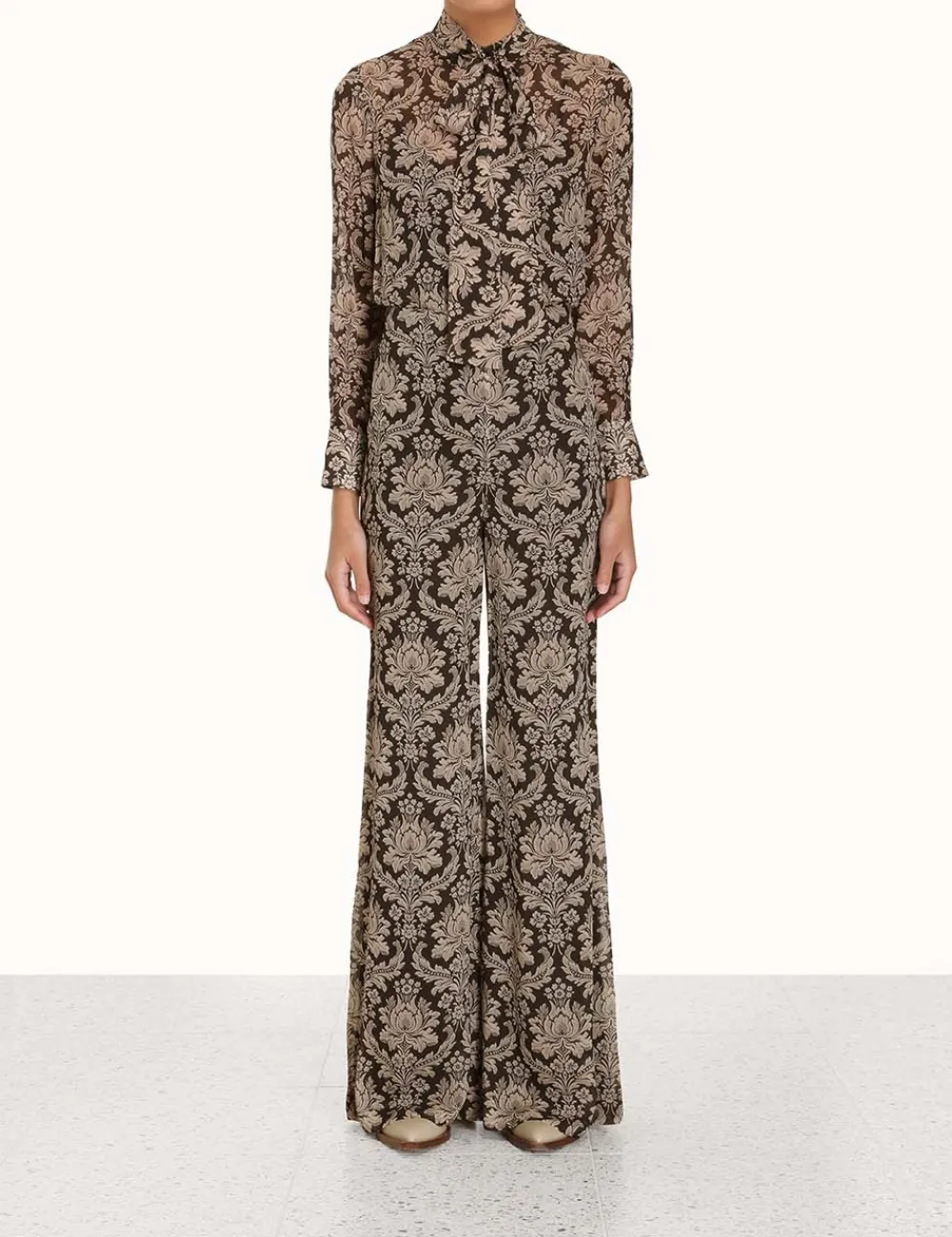 ZIMMERMANN Luminosity Tubular Shirt-Women Clothing