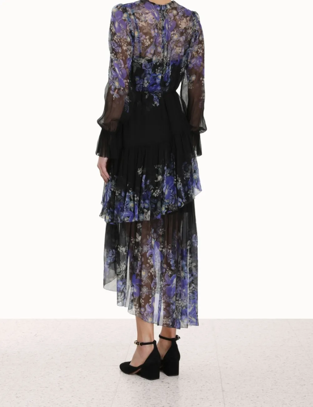 ZIMMERMANN Lyrical Tiered Dress-Women Clothing