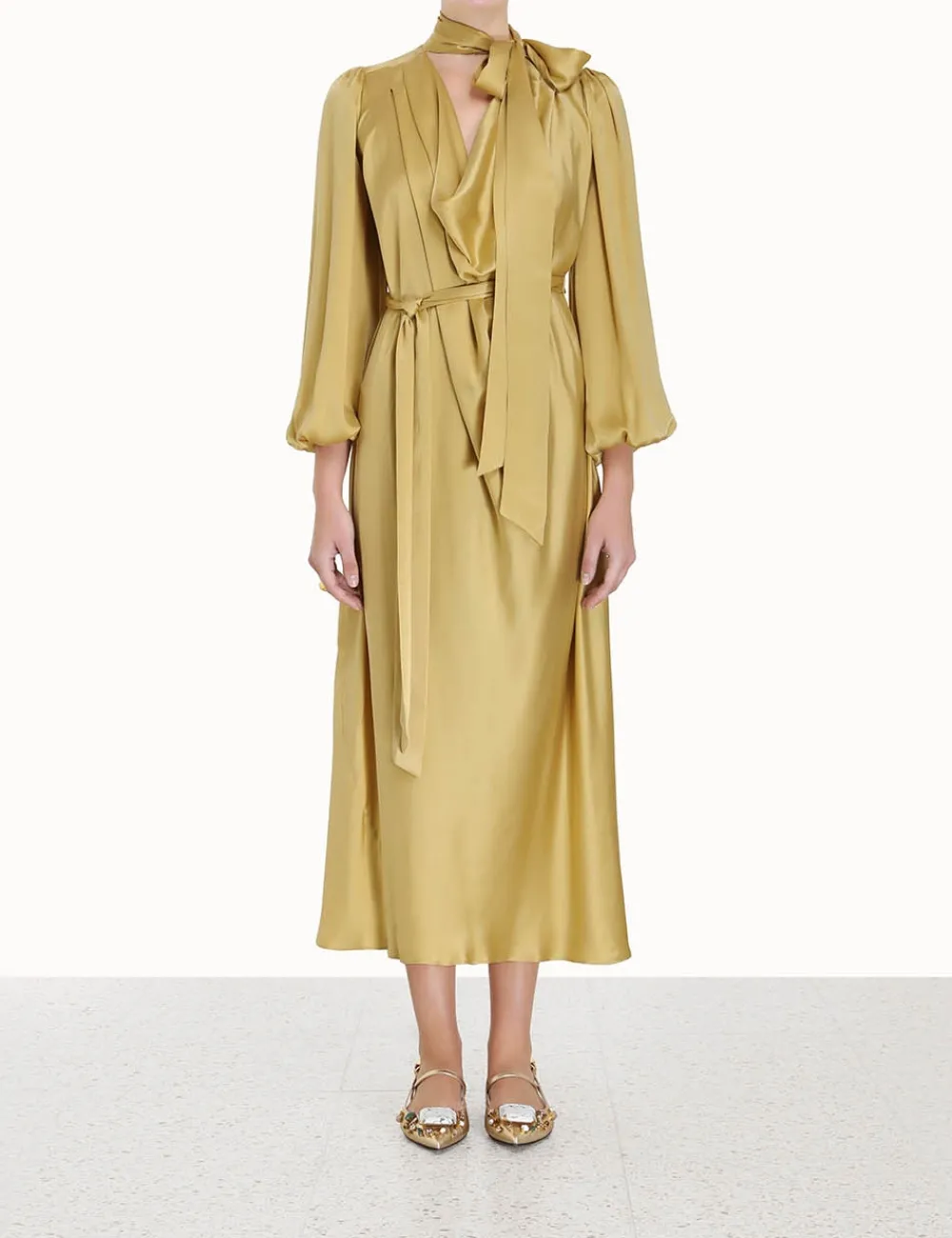 ZIMMERMANN Silk Billow Dress-Women Luminosity