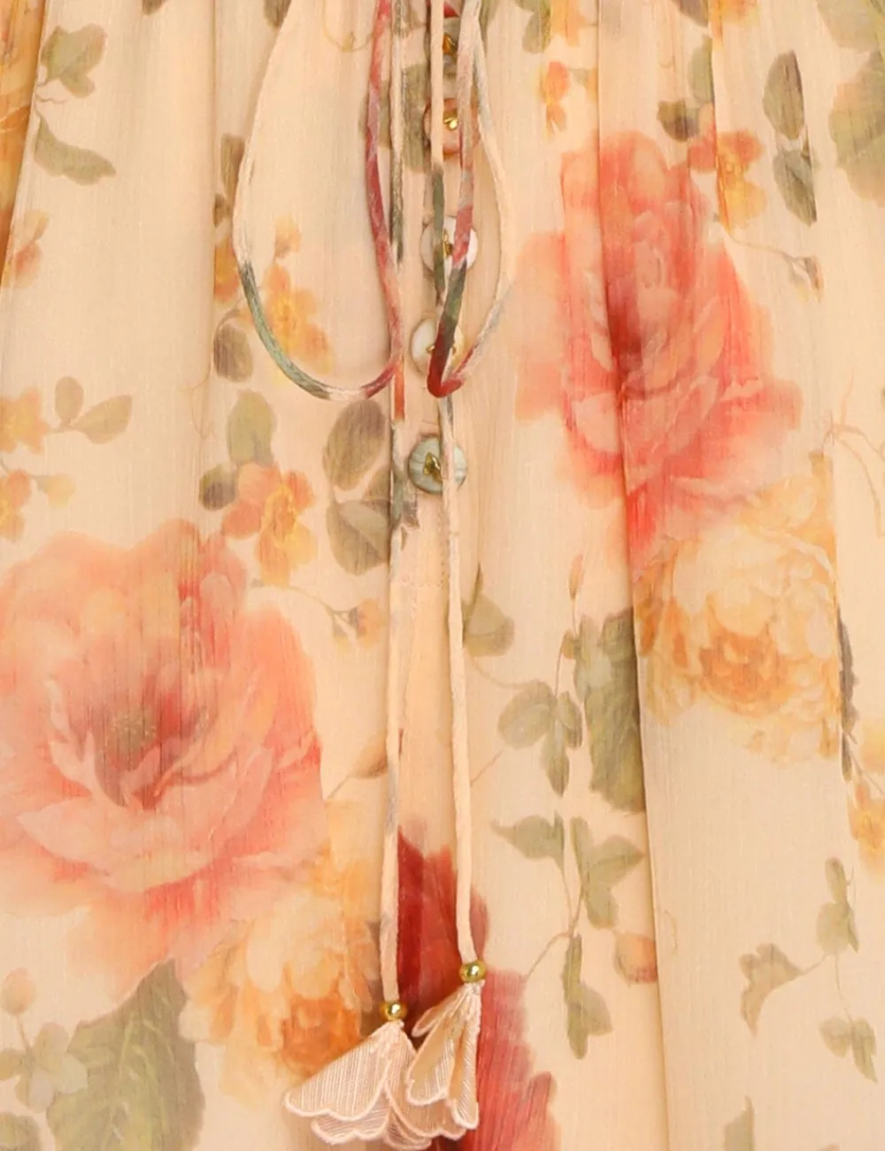 ZIMMERMANN Luminosity Flutter Playsuit-Women Jumpsuits & Playsuits