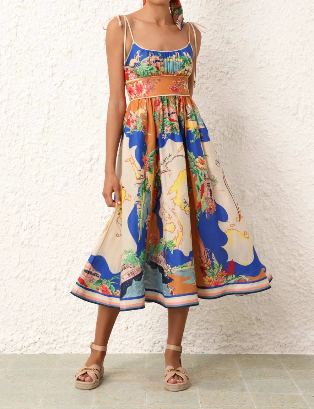 ZIMMERMANN Alight Picnic Dress-Women Dresses & Coverups