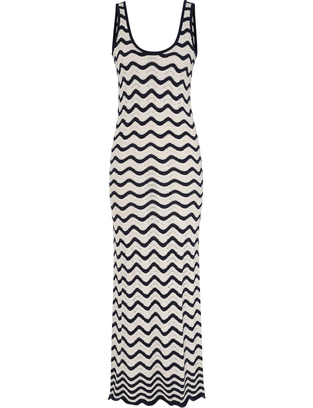 ZIMMERMANN Junie Textured Knit Tank Dress-Women Clothing