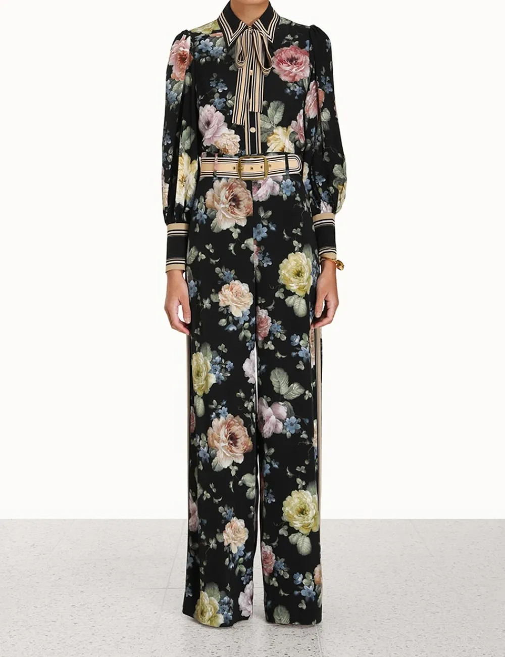 ZIMMERMANN Luminosity Blouson Shirt-Women Tops