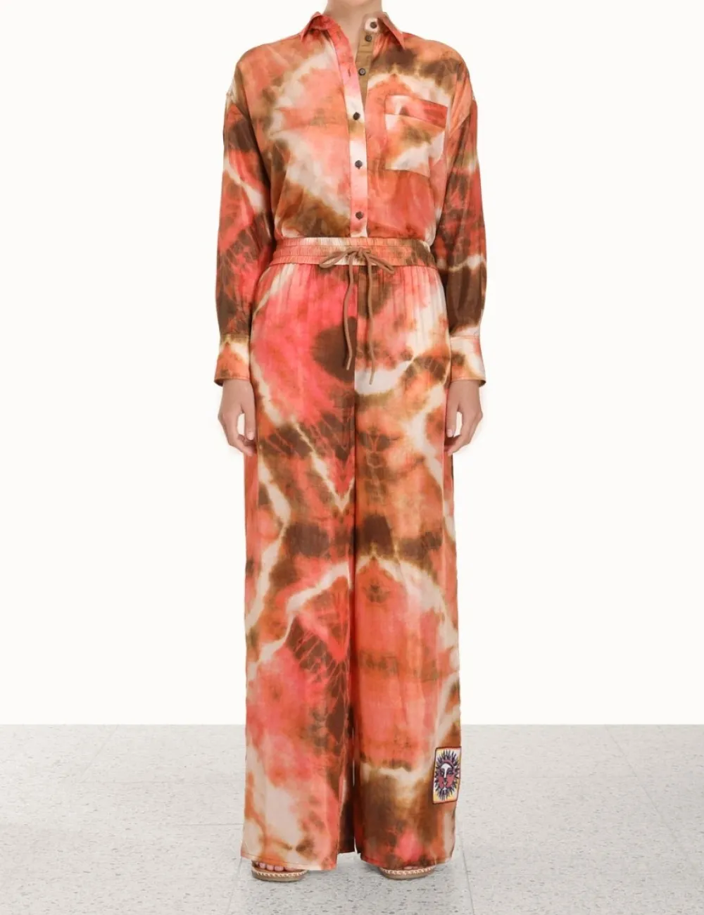 ZIMMERMANN Vacay Relaxed Pant-Women Clothing