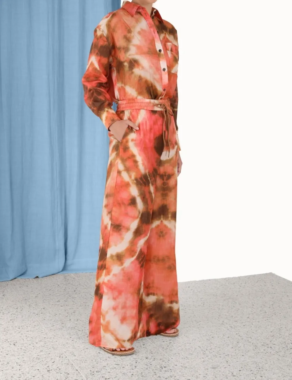 ZIMMERMANN Vacay Relaxed Pant-Women Clothing