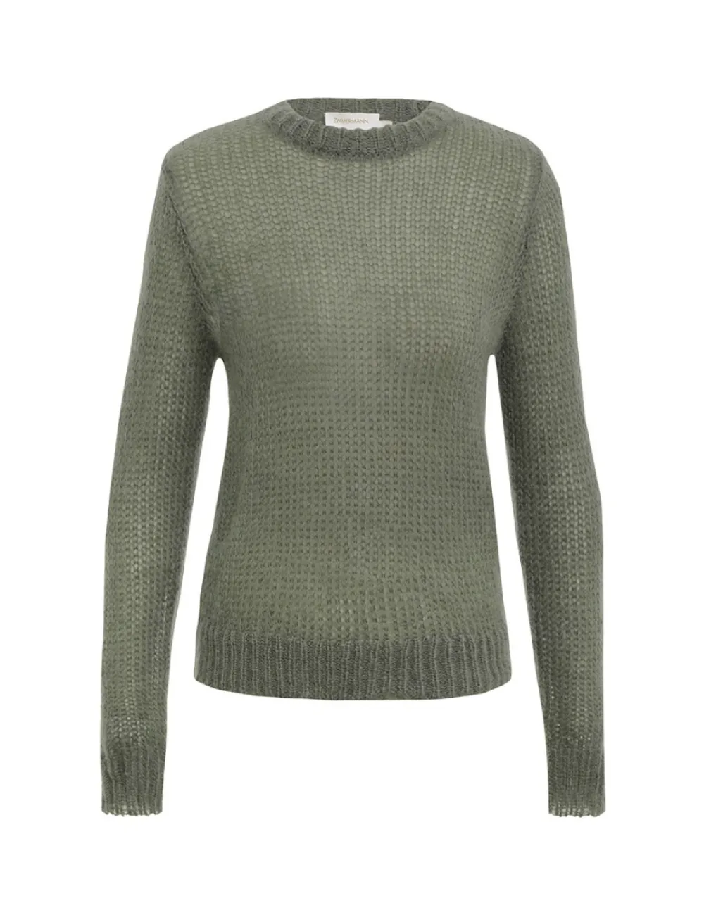 ZIMMERMANN Luminosity Crew Neck Sweater-Women Knitwear